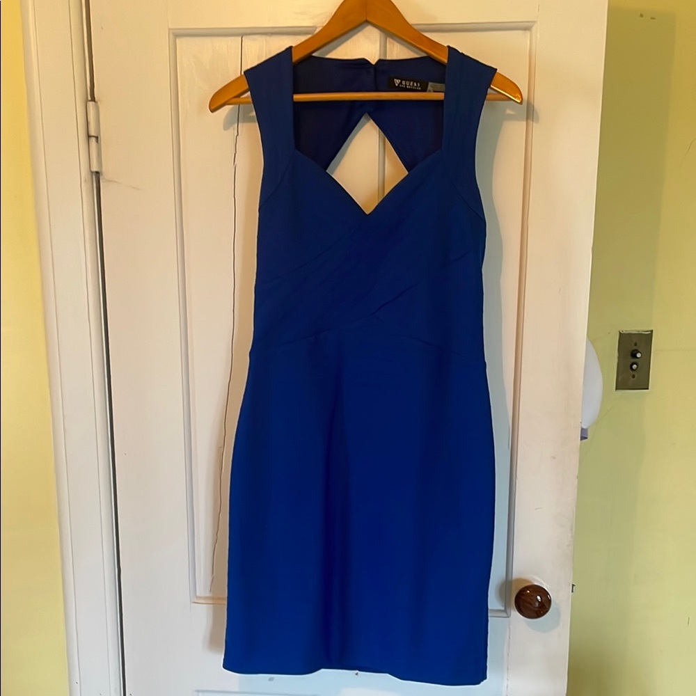 Blue Sleeveless Dress
